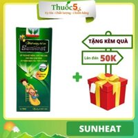 NHIỆT MIỆNG TRẺ EM SUNHEAT hộp 100ml