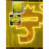 Nhiều Giảm Giá Liu Yuning Concert Influencer Hỗ Trợ Dấu Hiệu Đèn LED Siêu Sáng Full Màu Dạ Quang Ngôi Sao Quạt Đầu Đeo Huy Hiệu Tùy Chỉnh Hàng Hóa Ngôi Sao