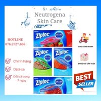 [NHIỀU KÍCH CỠ] Túi Trữ Đông Khóa Thông Minh Ziploc Double Zipper Quart Freezer Bags