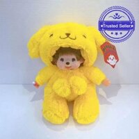 Nhiều Loại Monchichi Mềm Sang Trọng Đồ Chơi Đeo Chéo Búp Bê Đồ Trang Trí Ngồi Sinh Quà Tặng D9l2