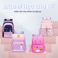Nhiều mẫu balo màu hồng thời trang, ba lô phong cách hàn quốc, balo chống gù, balo đi học