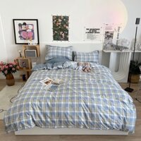 Nhiều Mẫu Bộ 4 Món Vỏ Chăn Ga Drap Gối Trải Giường Phong Cách Vintage Dễ Thương Thoáng Mền Fullsze m6 m8 2m2(Vol2)