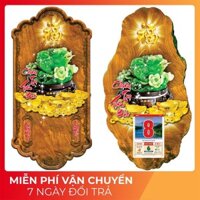[Nhiều mẫu 🔥 FreeShip] Lịch gỗ phong thủy Cóc ngậm đồng tiền - Thiềm Thừ