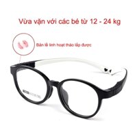 [Nhiều màu] Gọng mắt kính trẻ em tròn 8803 [Có sẵn] [Giá hủy diệt] [Ảnh thật]