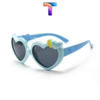[Nhiều màu] Mắt kính râm mát trẻ em trái tim phân cực Polarized 1907