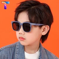 [Nhiều Màu] Mắt kính râm mát trẻ em trai gái phân cực Polarized vuông 7087