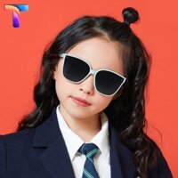 [Nhiều màu] Mắt kính râm mát trẻ em trai gái vuông 22076 [Có sẵn]