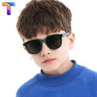 [Nhiều Màu] Mắt kính râm mát trẻ em trai gái phân cực Polarized tròn 7045