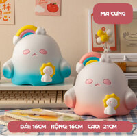 [NHIỀU MẪU] Ống Tiết Kiệm Nhựa Vinyl Hình Heo Con Đội Nón Dễ Thương Heo Tiết Kiệm Đáng Yêu Heo Có Lỗ Heo Nhựa