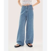 NHIỀU MẪU Quần jeans ống suông rộng VNXK quần jean bò baggy ống vẩy loe flare xuất khẩu dư xịn