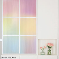 Nhiều màu sắc Kính tĩnh điện Changhong Ban công Cửa sổ Trang trí Phim truyền ánh sáng