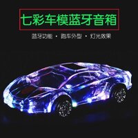 Nhiều Màu Sắc Xe Ô Tô Mẫu Loa Bluetooth Đèn Nhiều Màu Sắc Âm Thanh Mini Lamborghini Thể Thao Loa Siêu Trầm