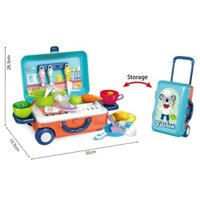 [Nhiều mẫu] Vali kéo hướng nghiệp cao cấp - đồ chơi vali đầu bếp, vali trang điểm, bác sĩ, thợ sửa chữa - Smart Baby