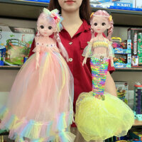 (Nhiều mẫu)Búp Bê Nàng Tiên Cá Barbie Biết Hát, Di Chuyển Có Đèn Và Nhạc, Quà Tặng Bé Gái