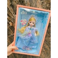 [Nhiều Mẫu]Đồ chơi Búp bê Elsa 5D Kèm Phụ Kiện Doll Nữ Hoàng Băng Giá Hàng Đẹp Cỡ To tóc mây tết tóc cho bé