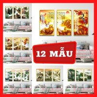 [NHIỀU MẪU]Tranh treo tường vạn lí trường thành/3D gỗ Hàn Quốc chống mối mọt