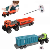 (Nhiều mẫu)Xe container, xe chở hàng điều khiển từ xa kèm bộ sạc