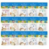 Nhiều Vị Bột Ăn Dặm Bellamy Organic 125G Vị Gạo Sữa - Yến Mạch - Bí Đỏ Gạo date 1/2021 dlt