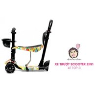 Nhím An Nhiên - XE TRƯỢT SCOOTER 2IN1