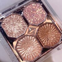 [Nhìn Lại Khách 1643 Người] Sản Phẩm Mới Nhấp Nháy Chính Hãng Bốn Màu Phấn Mắt Ngọc Trai Matte Sequins Lấp Lánh Bảng Phấn Mắt Học Sinh Giá Rẻ Influencer Phong Cách 3.26