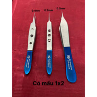 Nhíp adson  nhíp 3 lổ gắp phẫu tích dụng cụ phẫu thuật thẩm mỹ.nhip.adson.0.6mm ( cao cấp hàng đẹp hàng mới 100%)