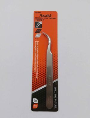 Nhíp gắp linh kiện mũi cong Asaki AK-9195