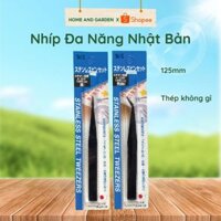 Nhíp Kẹp Gắp Đầu Thẳng Và Cong Nhật Bản Chất Liệu Thép Không Rỉ, Nhíp Thủy Sinh Nhật Bản