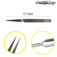 Nhíp Ngược Tiết Kiệm Lao Động Nie Cross Back Kẹp Nĩa Nhíp Nhọn Tương Phản Philatelic Thép Không Gỉ Đầu Tròn Cố Định