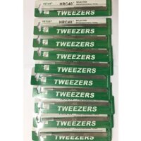 Nhíp nhặt lông yến chân thẳng inox không gỉ 10 cái