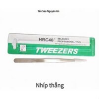 Nhíp nhặt lông yến, nhíp gắp kinh kiện, nhíp nối mi - Combo 10 tặng 2.
