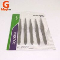 Nhíp nhổ chân mài NGHĨA vĩ 5 cây N-C5