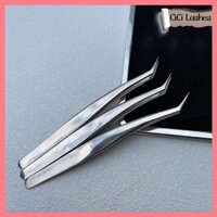 Nhíp nối mi cao cấp Pakistan nhíp volume, nhíp tách, nhíp gắp, nhíp hoa hồng đen - Hồng - Set 3 nhíp