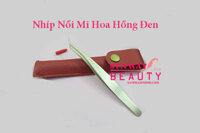 Nhíp nối mi hoa hồng đen chính hãng