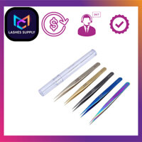 Nhíp nối mi LASHES SUPPLY Vetus gồm các loại volum, clasic, rút ngọn, cá heo, gắp mi