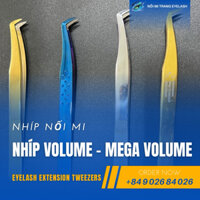 Nhíp Nối Mi Volume các loại chuyên gắp Volume - Mega Volume, phủ nano đầu nhíp siêu nhạy
