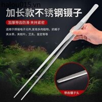 Nhíp Siêu Dài Thép Không Gỉ Kéo Dài Dày Chiết Xuất Kẹp Cho Rùa Ăn Đẹp Làm Vườn Thủy Sinh Thực Vật Bể Cá Dụng Cụ Bọ Cạp