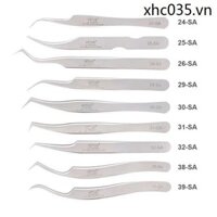 Nhíp Thép Không Gỉ Độ Chính Xác Cao Tương Phản Sửa Chữa Tự Khóa Ngược Kẹp Ngược Nĩa Mũi Nhọn Đầu Tròn Khuỷu Tay Pinch