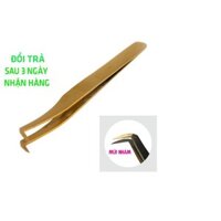 Nhíp volume vàng (mũi vuông) - dụng cụ nối mi Duystor79