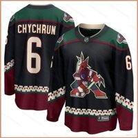 Nhl Arizona Coyotes Home Chychrun Jersey Khúc Côn Cầu Áo Thun Dài Tay Người Hâm Mộ Thể Thao Áo Plus Kích Thước