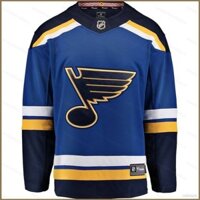 Nhl St Louis Blues Home Breakaway Jersey Áo thun dài tay Người hâm mộ thể thao Áo Plus Size