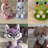 Nhỏ 17 Lee Seokmin MINNITEEN Búp Bê Ngồi THE8 WOZI HOSHI Full Tròn Woo Mặt Dây Chuyền