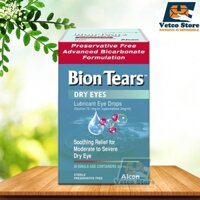 Nhỏ Chống Khô Mắt Bion Tears Lubricant Eye Drops 0.4ml