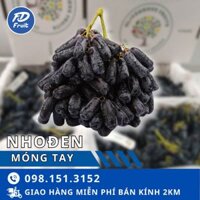 Nho Đen Móng Tay nhập khẩu Úc – 1Kg