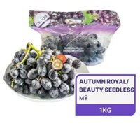 Nho đen Mỹ không hạt túi 1kg