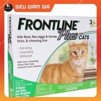 Nhỏ gáy phòng và điều trị ve giận trên mèo Fronline Plus Cat VN615