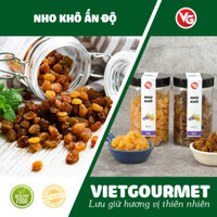 Nho khô Ấn Độ Vietgourmet 150g trái cây sấy hoa quả sấy đồ ăn vặt healthy