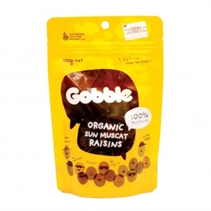 Nho khô hữu cơ Gobble 100g