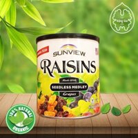 Nho khô Mỹ không hạt Sunview Raisins 425g