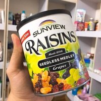 Nho Khô Mỹ không hạt vị thập cẩm 425g