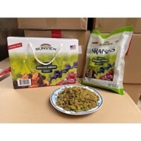 NHO KHÔ MỸ SUNVIEW RAISINS 1KG TÚI GIẤY HÌNH THẬT SẢN PHẨM